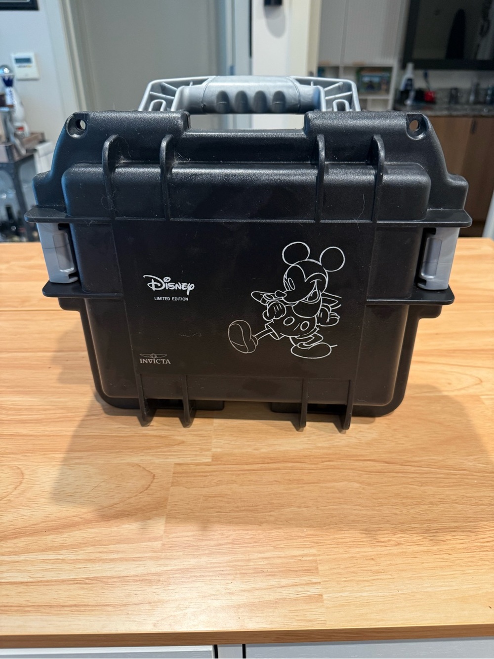 Invicta Black and Gray Disney Limited Edition Watch Case